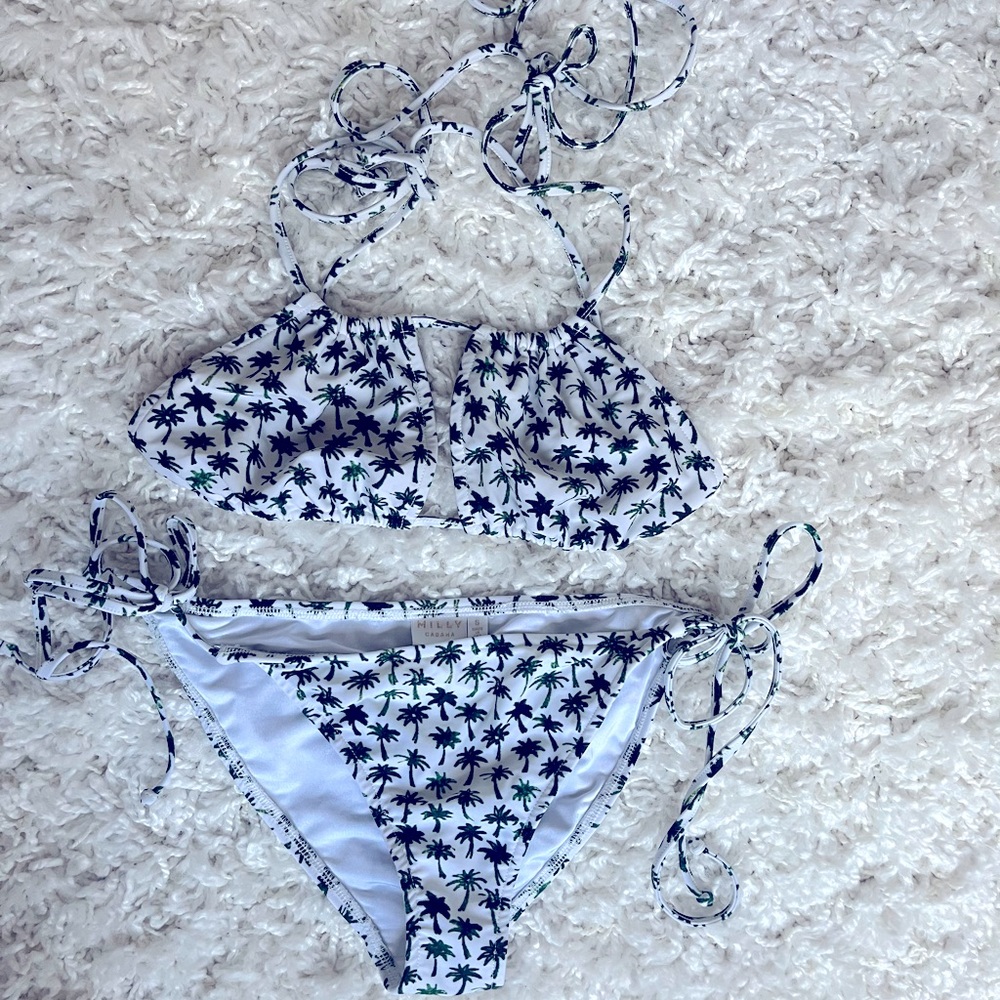 Milly Palm Tree Print Bikini